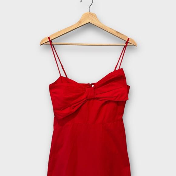 ASTR THE LABEL Asymmetrical Bow Midi Dress Size Small - Picture 7 of 12